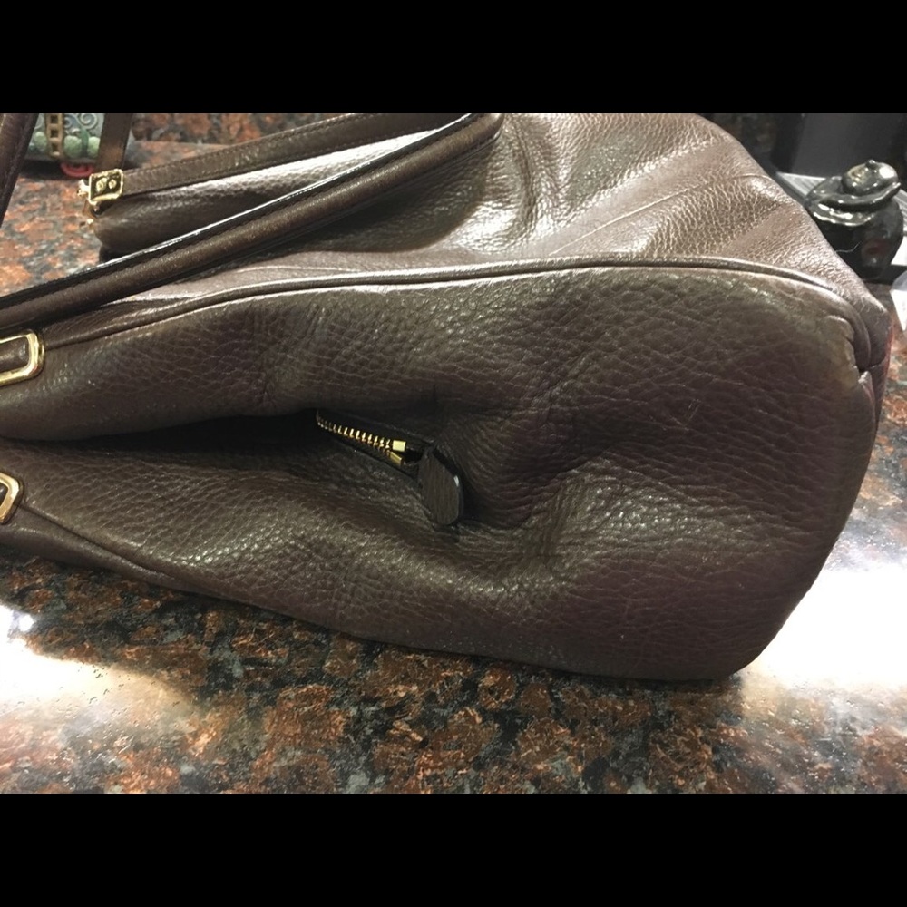 COACH Brown Leather Handbag - Picture 7 of 8